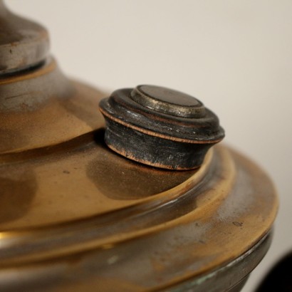 Samovar Laiton Bois Fabriqué en Russie '900