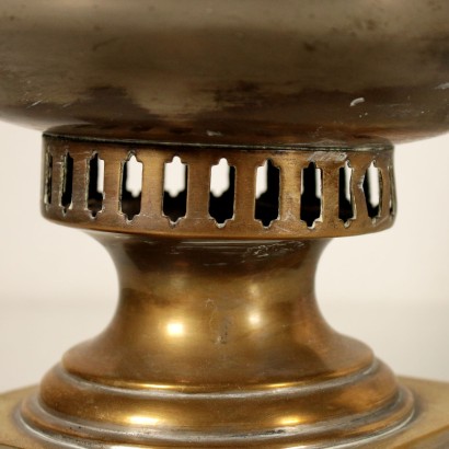 Samovar Laiton Bois Fabriqué en Russie '900