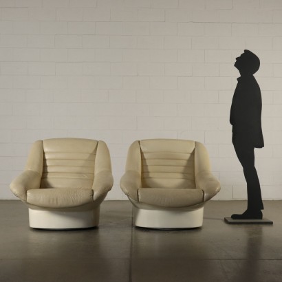 antigüedades modernas, antigüedades de diseño moderno, sillón, sillón de antigüedades modernas, sillón de antigüedades moderno, sillón italiano, sillón vintage, sillón de los años 60-70, sillón de diseño de los años 60-70, sillones Cesare Casati & Enzo Hybsch.