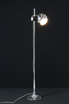Lampada da terra cromo anni 70