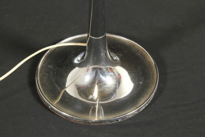 modernariato, illuminazione, Lampada da terra, lampada anni 70, lampada cromata, metallo cromato, modernariato anni 70, lampada sfera, lampada orientabile
