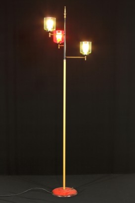 Multicolored floor lamp
