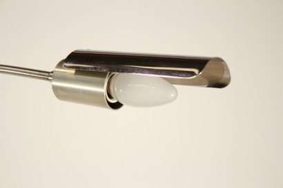 modernariato, lampada, Lampada da terra, lampada inox, modernariato lampada