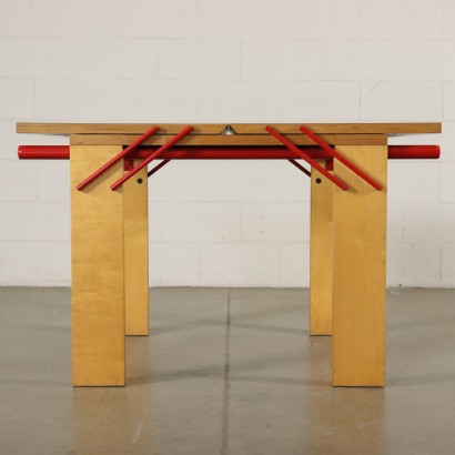 Openable Table by Stefano Stefani for Pallucco Italy 1980s