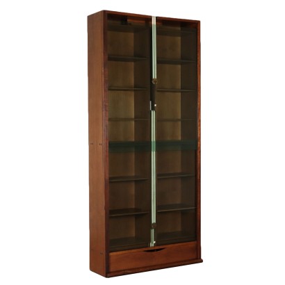 Carlo Scarpa Bücherregal Nussbaumholz 70er - 80er Jahre.