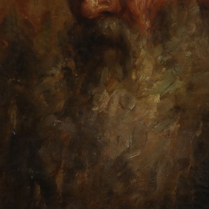 Ritratto di Uomo Anziano-particolare