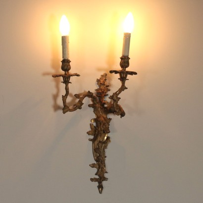 Grupo de quatro Appliques Napoleón III