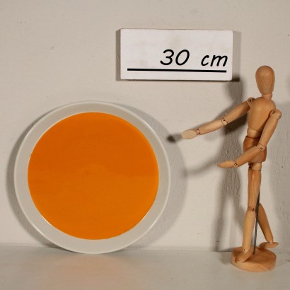 Giò Ponti 4 Keramikplatten Ceramiche Franco Pozzi Italien 1967.