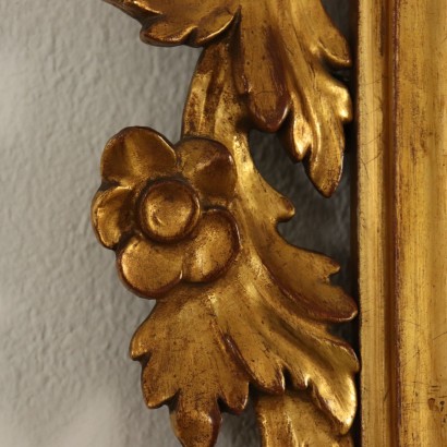 Large Gilded Carved Mirror Italy First Half of 1900s
