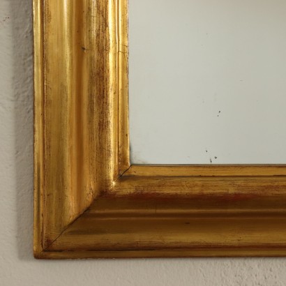 Large Gilded Carved Mirror Italy First Half of 1900s