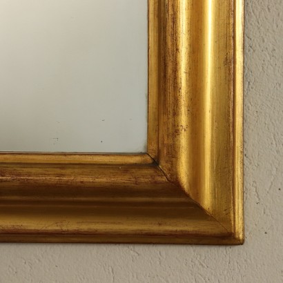 Large Gilded Carved Mirror Italy First Half of 1900s