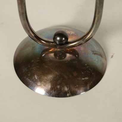 Candle Holder by Guido Niest Metal Italy 20th Century