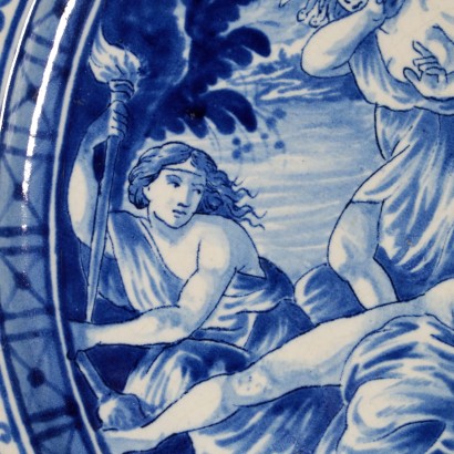 Assiette au Mur Céramique Italie Premier '900