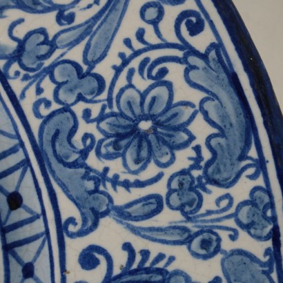 Assiette au Mur Majolique Italie Premier '900