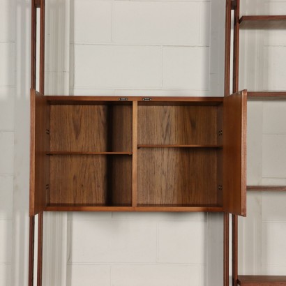 Floor-to-Ceiling Bookcase by Franco Albini Vintage Design Italy 1960s