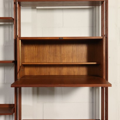 Floor-to-Ceiling Bookcase by Franco Albini Vintage Design Italy 1960s