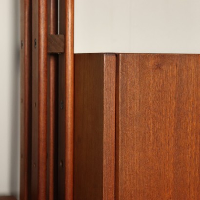 Floor-to-Ceiling Bookcase by Franco Albini Vintage Design Italy 1960s