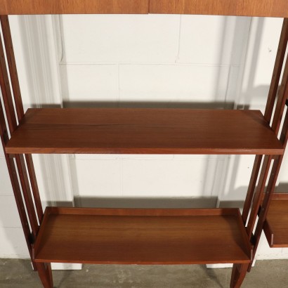 Floor-to-Ceiling Bookcase by Franco Albini Vintage Design Italy 1960s