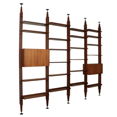 Floor-to-Ceiling Bookcase by Franco Albini Vintage Design Italy 1960s