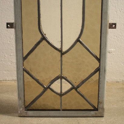 Set of Three Liberty Glass Windows Italy Early 1900s