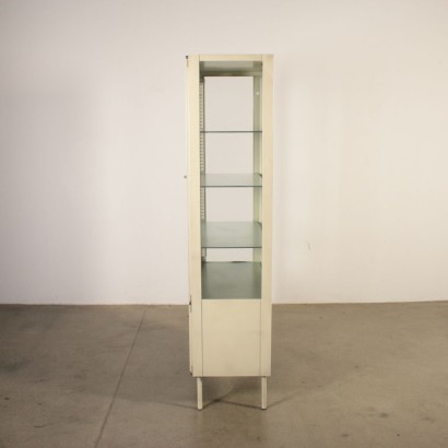 Vitrine Metall Glas Vintage Italien 60er-70er Jahre