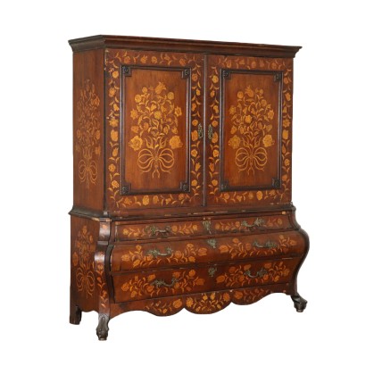 Cassettiera Olandese con Alzata
