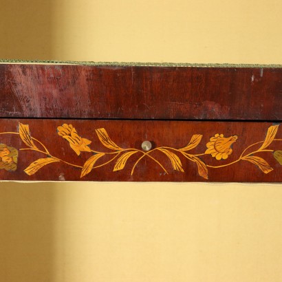 Cassettiera Olandese con Alzata-particolare