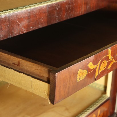 Cassettiera Olandese con Alzata-particolare