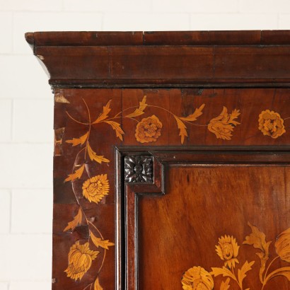 Cassettiera Olandese con Alzata-particolare