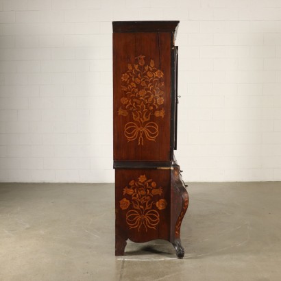 Cassettiera Olandese con Alzata-fianco