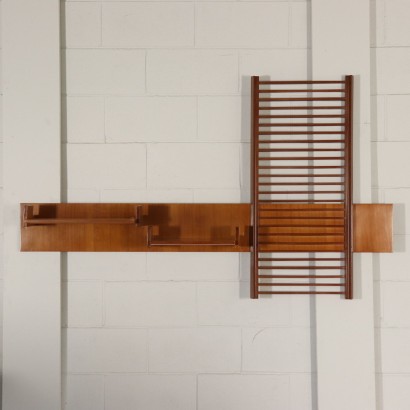 Buffet Teakholz Furnier Vintage Italien 60er Jahre