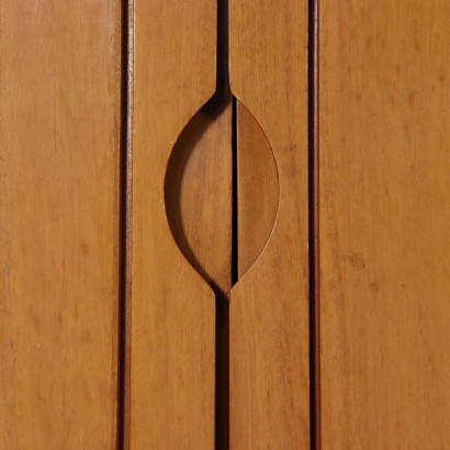 Buffet Teakholz Furnier Vintage Italien 60er Jahre