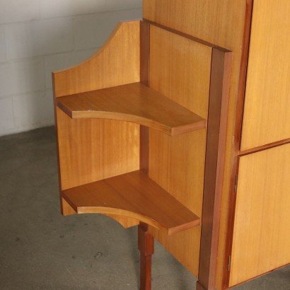 Buffet Teakholz Furnier Vintage Italien 60er Jahre