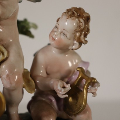 Capodimonte Ceramic Sculpture Italy 20th Century