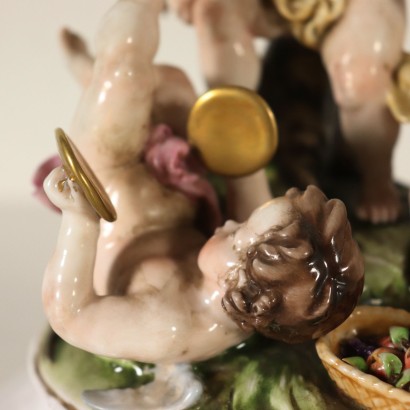 Capodimonte Ceramic Sculpture Italy 20th Century