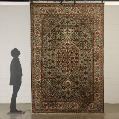 Tabriz Teppich Rumänien Wolle Handarbeit 80er Jahre