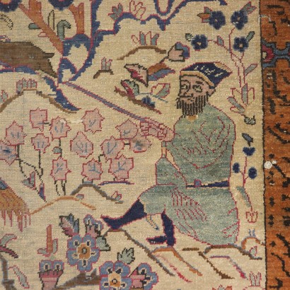 Isfaham Teppich Iran Seide 19. Jahrhundert