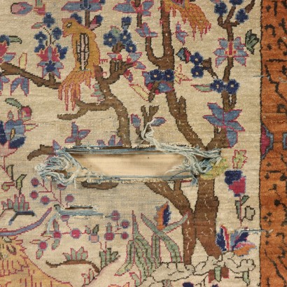 Isfaham Teppich Iran Seide 19. Jahrhundert