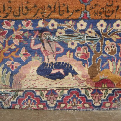 Isfaham Teppich Iran Seide 19. Jahrhundert