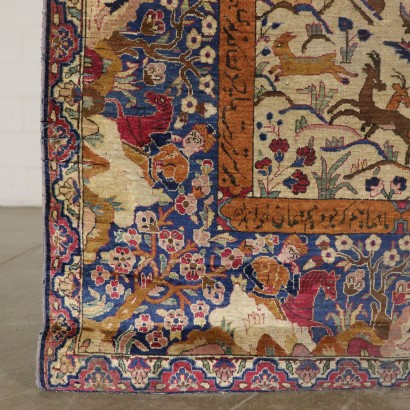 Isfaham Teppich Iran Seide 19. Jahrhundert