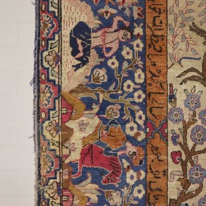 Isfaham Teppich Iran Seide 19. Jahrhundert