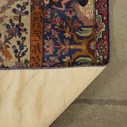 Isfaham Teppich Iran Seide 19. Jahrhundert