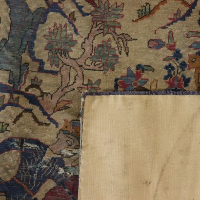 Isfaham Teppich Iran Seide 19. Jahrhundert