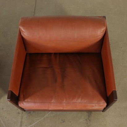 Armlehnstühle Afra e Tobia Scarpa 60er Jahre.