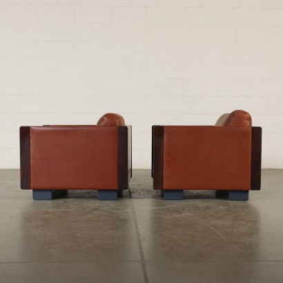 Armlehnstühle Afra e Tobia Scarpa 60er Jahre.