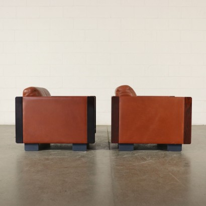 Armlehnstühle Afra e Tobia Scarpa 60er Jahre.