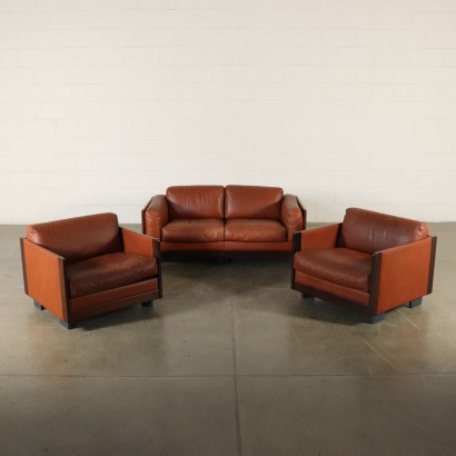 Armlehnstühle Afra e Tobia Scarpa 60er Jahre.