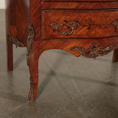 Kleine Kommode im Stil Marmorplatte Italien 20. Jahrhundert