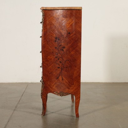 Kleine Kommode im Stil Marmorplatte Italien 20. Jahrhundert