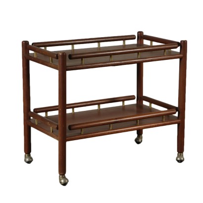 Servierwagen von Ilmari Tapiovaara Vintage Italien 60er Jahre